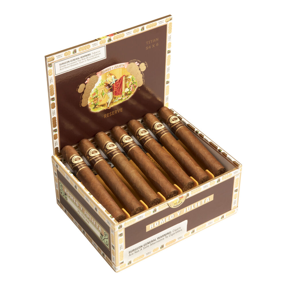 Romeo y Julieta Reserve - Titan Tubo